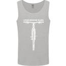 Lifer Behind Bars Cycling Cyclist Funny Mens Vest Tank Top Sports Grey