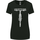 Lifer Behind Bars Cycling Cyclist Funny Womens Wider Cut T-Shirt Black
