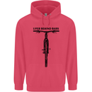 Lifer Behind Bars Funny Cycling Cyclist Childrens Kids Hoodie Heliconia
