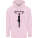 Lifer Behind Bars Funny Cycling Cyclist Childrens Kids Hoodie Light Pink