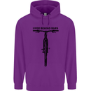 Lifer Behind Bars Funny Cycling Cyclist Childrens Kids Hoodie Purple