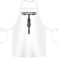 Lifer Behind Bars Funny Cycling Cyclist Cotton Apron 100% Organic White