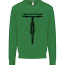 Lifer Behind Bars Funny Cycling Cyclist Kids Sweatshirt Jumper Irish Green
