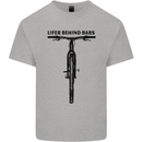 Lifer Behind Bars Funny Cycling Cyclist Kids T-Shirt Childrens Sports Grey