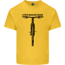 Lifer Behind Bars Funny Cycling Cyclist Kids T-Shirt Childrens Yellow