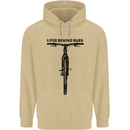 Lifer Behind Bars Funny Cycling Cyclist Mens 80% Cotton Hoodie Sand