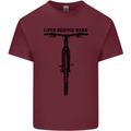Lifer Behind Bars Funny Cycling Cyclist Mens Cotton T-Shirt Tee Top Maroon