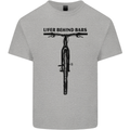 Lifer Behind Bars Funny Cycling Cyclist Mens Cotton T-Shirt Tee Top Sports Grey