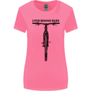 Lifer Behind Bars Funny Cycling Cyclist Womens Wider Cut T-Shirt Azalea
