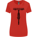 Lifer Behind Bars Funny Cycling Cyclist Womens Wider Cut T-Shirt Red