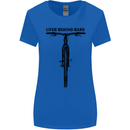 Lifer Behind Bars Funny Cycling Cyclist Womens Wider Cut T-Shirt Royal Blue