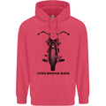 Lifer Behind Bars Motorcycle Motorbike Childrens Kids Hoodie Heliconia