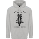Lifer Behind Bars Motorcycle Motorbike Childrens Kids Hoodie Sports Grey