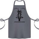 Lifer Behind Bars Motorcycle Motorbike Cotton Apron 100% Organic Steel