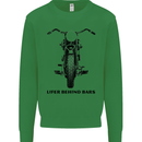 Lifer Behind Bars Motorcycle Motorbike Kids Sweatshirt Jumper Irish Green