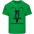 Lifer Behind Bars Motorcycle Motorbike Kids T-Shirt Childrens Irish Green