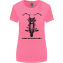 Lifer Behind Bars Motorcycle Motorbike Womens Wider Cut T-Shirt Azalea