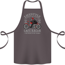 Lifestyle Cafe Racer Biker Motorcycle Cotton Apron 100% Organic Dark Grey