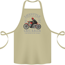 Lifestyle Cafe Racer Biker Motorcycle Cotton Apron 100% Organic Khaki