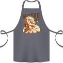 Lion Best Dad Ever Funny Father's Day Cotton Apron 100% Organic Steel