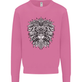 Lion Mandala Art Mens Sweatshirt Jumper Azalea