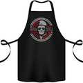 Live Fast Die Old Motorcycle Biker Cotton Apron 100% Organic Black