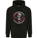 Live Fast Die Old Motorcycle Biker Mens Hoodie Black