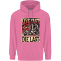 Live Fast Motorcycle Motorbike Biker Chopper Childrens Kids Hoodie Azalea