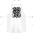 Live Free or Die Cotton Apron 100% Organic White