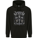 Live Free or Die Mens 80% Cotton Hoodie Black