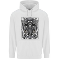 Live Free or Die Mens 80% Cotton Hoodie White