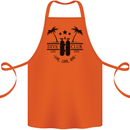 Live Love Dive Funny Scuba Diving Diver Cotton Apron 100% Organic Orange