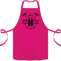 Live Love Dive Funny Scuba Diving Diver Cotton Apron 100% Organic Pink
