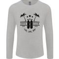 Live Love Dive Funny Scuba Diving Diver Mens Long Sleeve T-Shirt Sports Grey