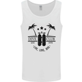 Live Love Dive Funny Scuba Diving Diver Mens Vest Tank Top White