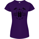 Live Love Dive Funny Scuba Diving Diver Womens Petite Cut T-Shirt Purple