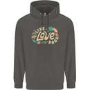 Live Love Yoga Childrens Kids Hoodie Storm Grey