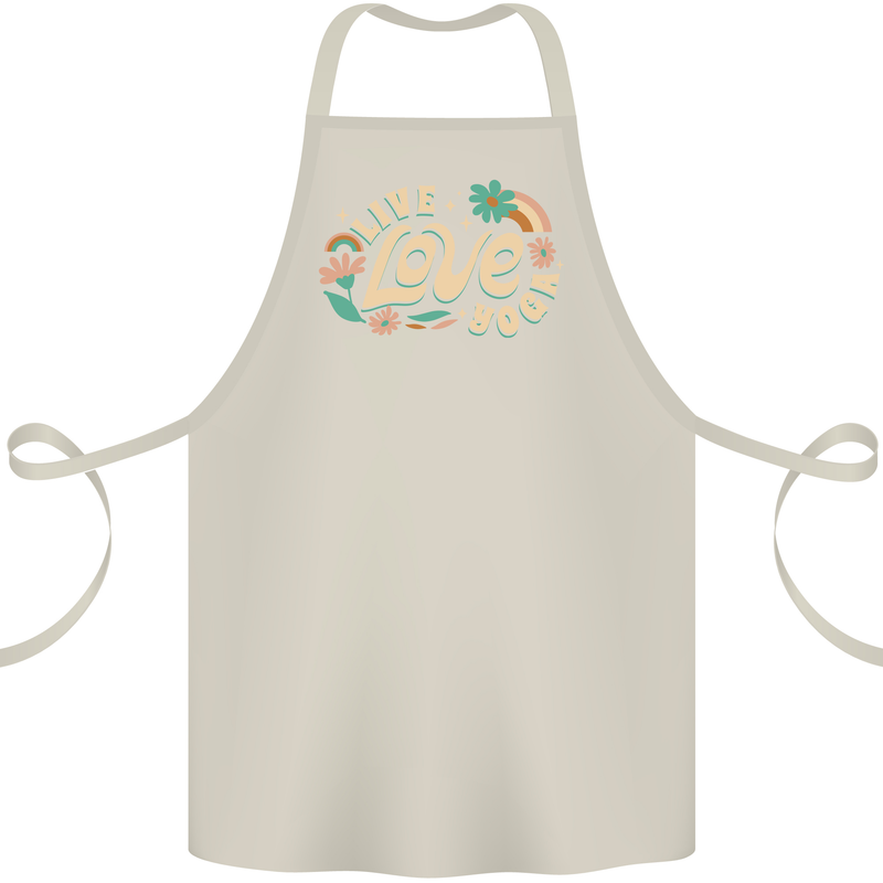 Live Love Yoga Cotton Apron 100% Organic Natural