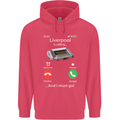 Liverpool Is Calling Funny Football Childrens Kids Hoodie Heliconia