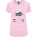 Liverpool Is Calling Funny Football Womens Wider Cut T-Shirt Light Pink