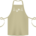 Lizard ECG Gekko Pulse Iguana Gecko Cotton Apron 100% Organic Khaki