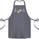 Lizard ECG Gekko Pulse Iguana Gecko Cotton Apron 100% Organic Steel