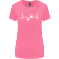 Lizard ECG Gekko Pulse Iguana Gecko Womens Wider Cut T-Shirt Azalea