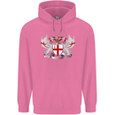 London Coat of Arms England St Georges Day Childrens Kids Hoodie Azalea
