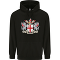 London Coat of Arms St Georges Day England Childrens Kids Hoodie Black