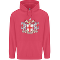London Coat of Arms St Georges Day England Childrens Kids Hoodie Heliconia