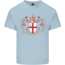 London Coat of Arms St Georges Day England Kids T-Shirt Childrens Light Blue
