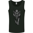 Lone Wolf Mens Vest Tank Top Black