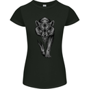 Lone Wolf Womens Petite Cut T-Shirt Black