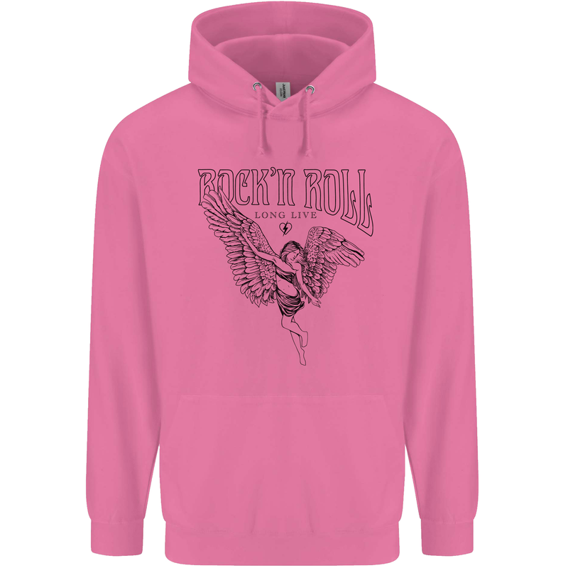 Long Live Rock n Roll Angel Childrens Kids Hoodie Azalea